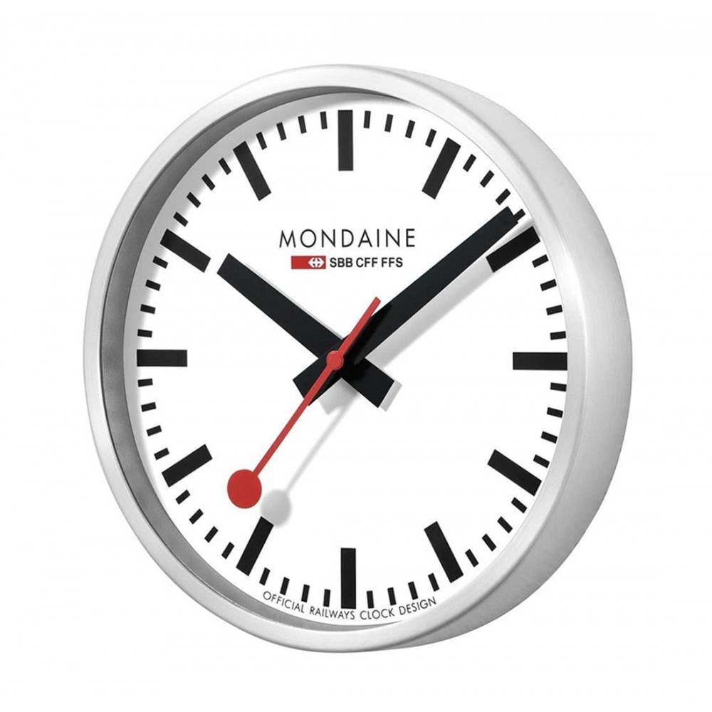 Väggklocka - Mondaine A990.CLOCK.16SBB Alu stationsklocka
