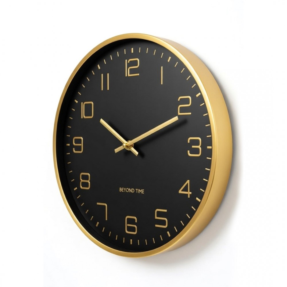 Väggklocka - Beyond Time Dorado Guld Svart