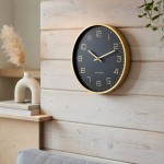 Väggklocka - Beyond Time Dorado Guld Svart