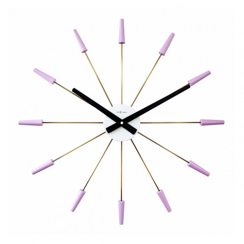 Väggklocka - NeXtime Plug Inn Lavendel