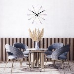 Väggklocka - NeXtime Plug Inn Lavendel