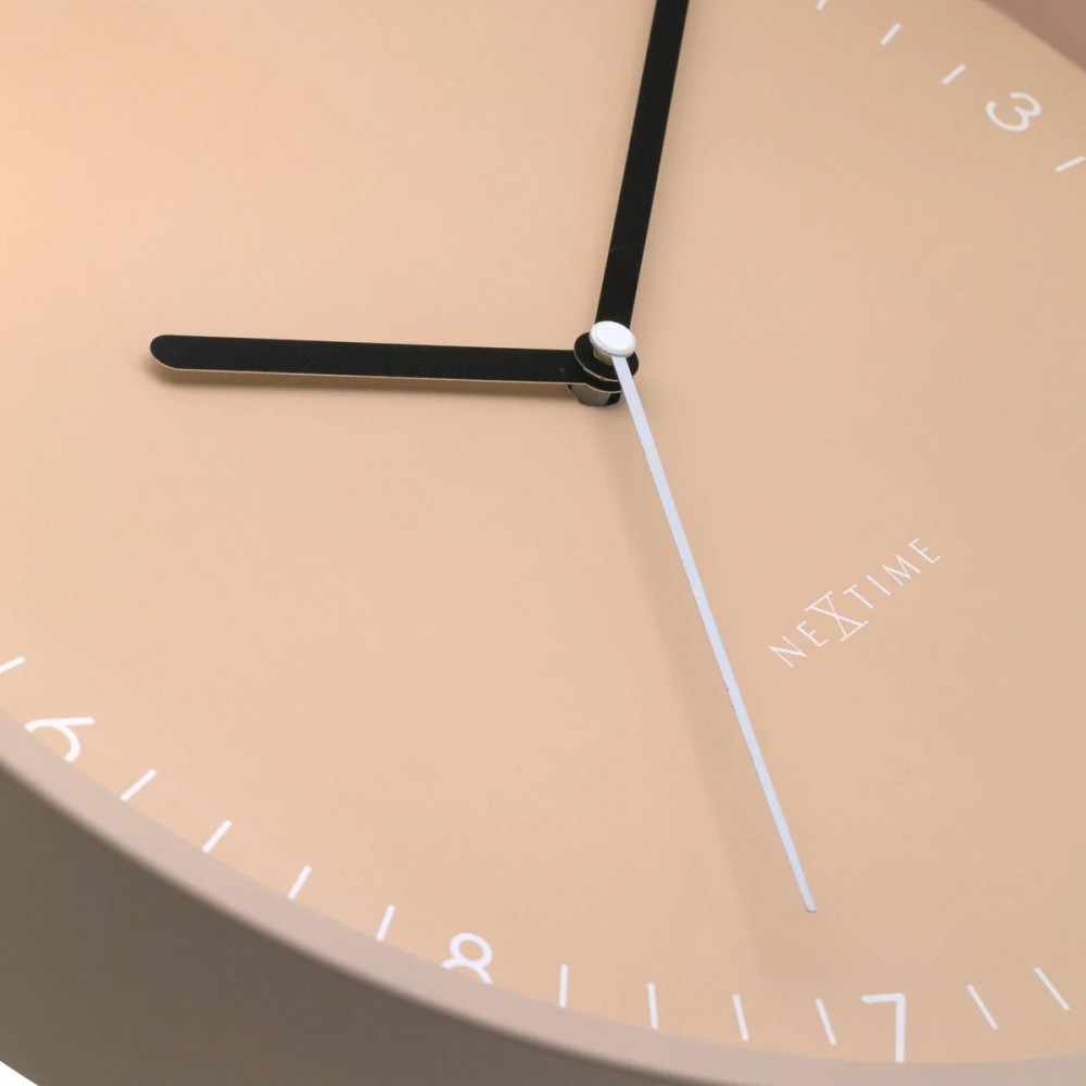 Väggklocka - NeXtime Berlin Rosa