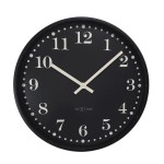 Väggklocka - NeXtime Dickens Svart