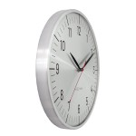 Väggklocka - NeXtime Frankfurt Silver