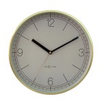Väggklocka - NeXtime Nova Guld/Beige