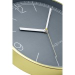 Väggklocka - NeXtime Nova Guld/Blå